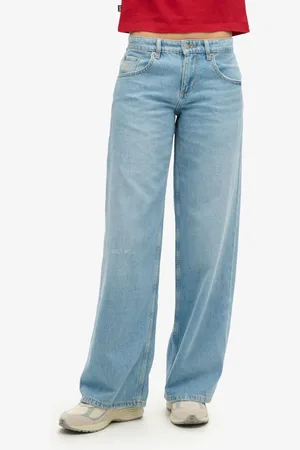 Superdry Cult Mid Rise Baggy Jeans28W x 33L (UK 28 L)