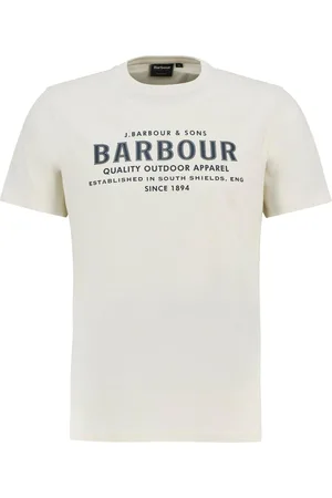 Barbour 100% Cotton Moorside Logo T-ShirtS