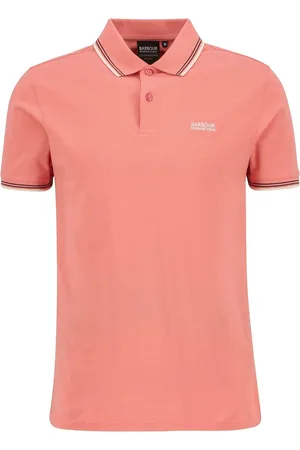Barbour Pink Ethan 100% Cotton Polo ShirtXL