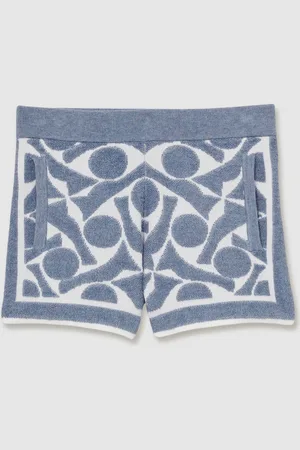 Reiss Vounder Abstract-Pattern Towelling Shorts128134 cm