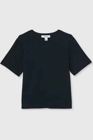 Reiss Bailey Cotton-Blend V-Neck T-Shirt10-11 lat