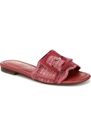 Sam Edelman Regular Fit Pink Bambi Slider SandalsEU 39 (UK 6)