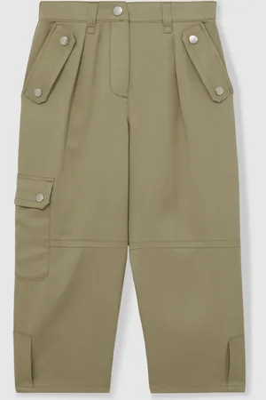 Reiss Cleaton Lyocell-Linen Cargo Trousers158164 cm