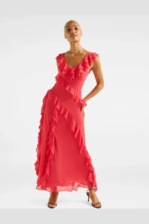 Forever New Ruffle Dress36