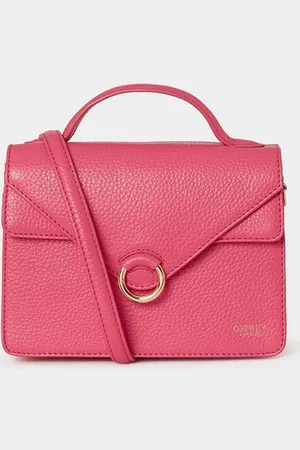 Osprey Pink The Harper Mini Leather Grab BagJeden