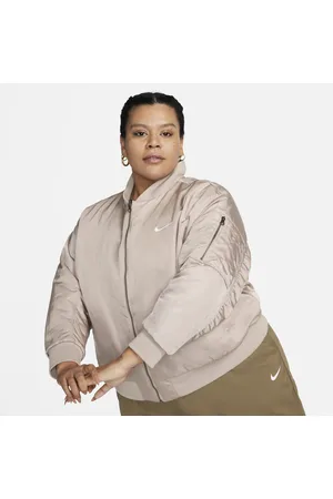 Nike Damska dwustronna kurtka sportowa typu bomberka Sportswear (duże rozmiary)