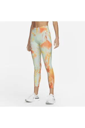Nike Kobieta Dresy Luksusowe - Damskie legginsy 7/8 do biegania ze średnim stanem i kieszenią Epic Luxe
