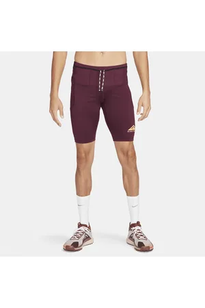 Męskie legginsy do biegania o długości 1/2 Dri-FIT Nike Trail Lava Loops.  Nike PL