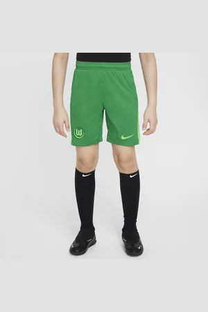Nike Spodenki piłkarskie dla dużych dzieci Dri-FIT VfL Wolfsburg Stadium 2024/25 (wersja domowa/wyjazdowa) – replika