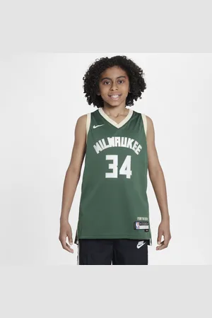Nike Koszulka dla dużych dzieci NBA Swingman Milwaukee Bucks 2023/24 Icon Edition