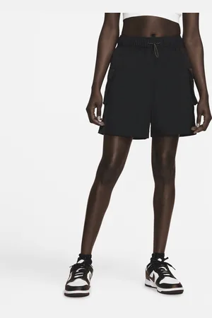 Nike Damskie spodenki z tkaniny z wysokim stanem Sportswear Essential