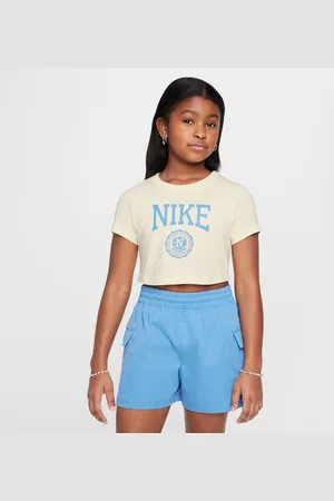 Nike T-shirt o skróconym kroju dla dużych dzieci (dziewcząt) Sportswear