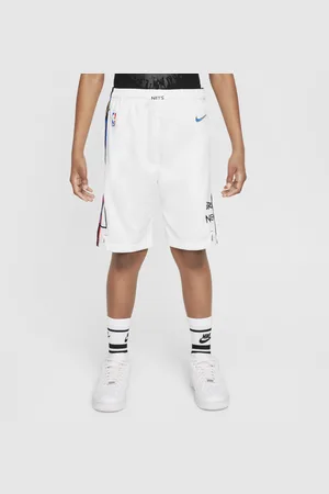 Nike Spodenki dla dużych dzieci Dri-FIT NBA Swingman Brooklyn Nets
