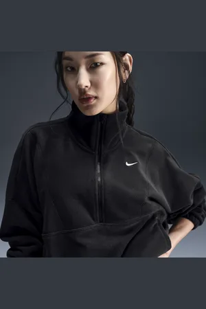 Nike Damska bluza z dzianiny o kroju oversize z zamkiem 1/2 Therma-FIT One