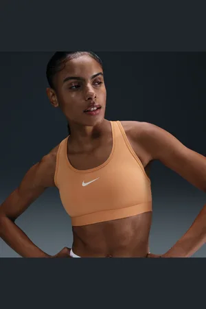 Nike Damski stanik sportowy z wkładkami Swoosh Medium Support