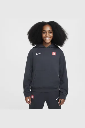 Nike Bluza piłkarska z kapturem dla dużych dzieci Liverpool F.C. (wersja trzecia)