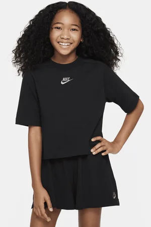 Nike Koszulka z krótkim rękawem dla dużych dzieci (dziewcząt) Sportswear