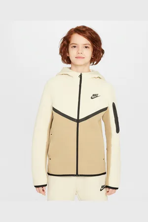 Nike Rozpinana bluza z kapturem dla dużych dzieci Sportswear Tech Fleece