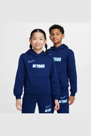 Nike Bluza z kapturem dla dużych dzieci Erling Haaland Club Fleece