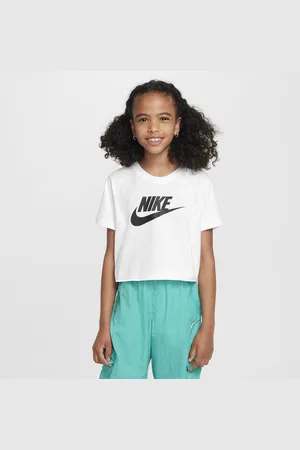 Nike T-shirt o skróconym kroju dla dużych dzieci (dziewcząt) Sportswear