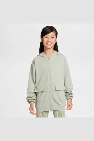 Nike Dziewczęca bluza z kapturem z dzianiny o kroju oversize Dri-FIT Sportswear