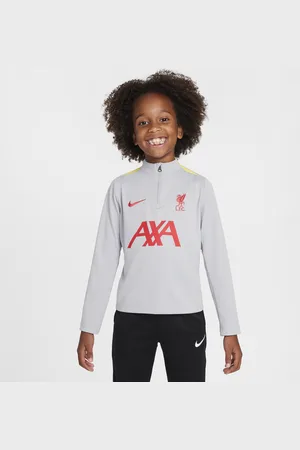 Nike Treningowa koszulka piłkarska z dzianiny dla małych dzieci Dri-FIT Liverpool F.C. Academy Pro (wersja trzecia)