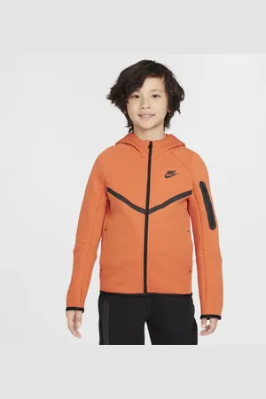 Nike Rozpinana bluza z kapturem dla dużych dzieci Sportswear Tech Fleece