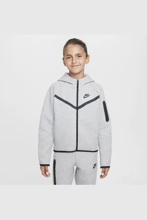 Nike Dziewczęca rozpinana bluza z kapturem Sportswear Tech Fleece