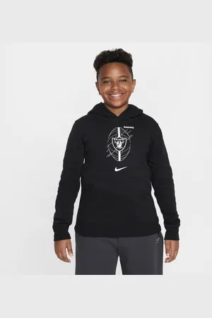 Nike Bluza z kapturem dla dużych dzieci NFL Las Vegas Raiders Icon