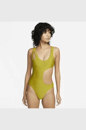 Nike Jednoczęściowy damski kostium kąpielowy z wycięciem Swim