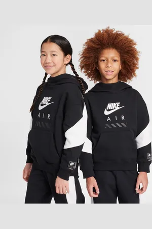 Nike Dzianinowa bluza z kapturem dla dużych dzieci Air
