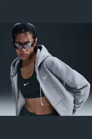 Nike Damska bluza z kapturem i zamkiem na całej długości Sportswear Phoenix Fleece