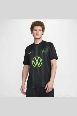 Nike Męska koszulka piłkarska Dri-FIT VfL Wolfsburg Stadium 2024/25 (wersja wyjazdowa) (replika)