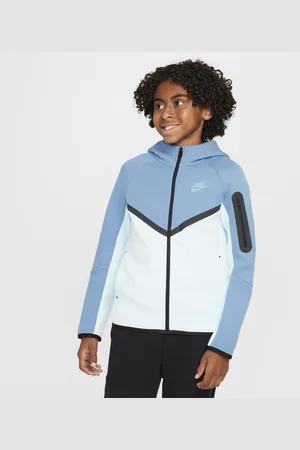 Nike Rozpinana bluza z kapturem dla dużych dzieci Sportswear Tech Fleece