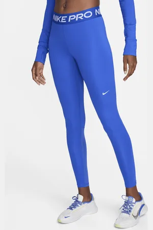 Nike Damskie legginsy ze średnim stanem i wstawkami z siateczki Pro