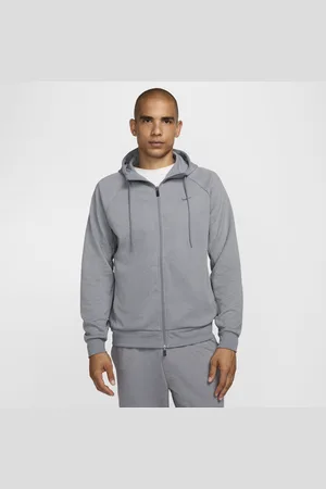 Nike Męska funkcjonalna bluza z kapturem, zamkiem na całej długości i ochroną przed promieniowaniem UV Dri-FIT Primary Fleece