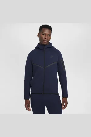 Nike Męska bluza z kapturem i zamkiem na całej długości Windrunner Tech