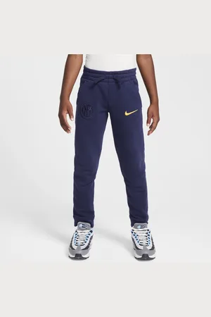 Nike Joggery piłkarskie dla dużych dzieci (chłopców) Inter Mediolan Club Fleece (wersja trzecia)