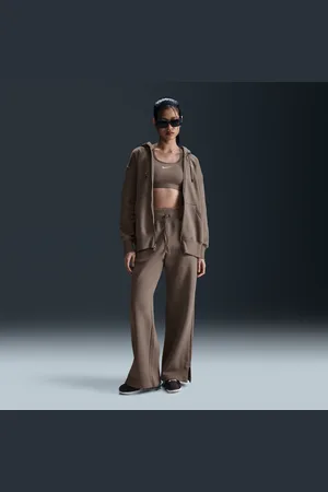 Nike Damskie spodnie dresowe z wysokim stanem i szerokimi nogawkami Sportswear Phoenix Fleece