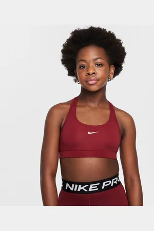 Nike Dziewczęcy stanik sportowy Swoosh