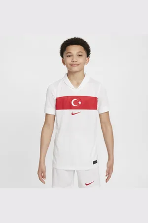 Nike Koszulka piłkarska dla dużych dzieci Dri-FIT Turcja Stadium 2024/25 (wersja domowa) (replika)