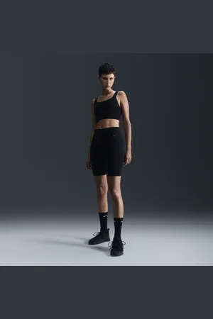 Nike Damskie spodenki do jazdy na rowerze z wysokim stanem zapewniające delikatne wsparcie Zenvy 20,5 cm