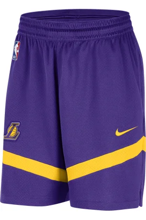 Nike Spodenki męskie 21 cm Dri-FIT NBA Los Angeles Lakers Icon Practice