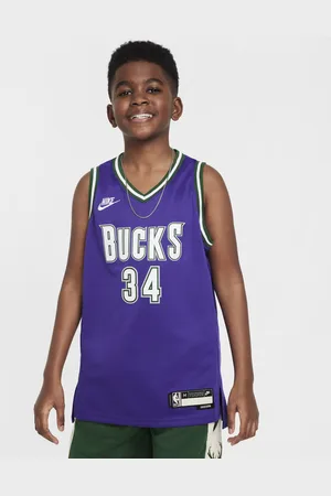 Nike Koszulka dla dużych dzieci Dri-FIT NBA Swingman Giannis Antetokounmpo Milwaukee Bucks
