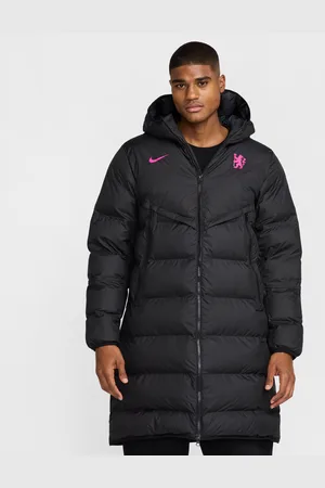 Nike Męska parka piłkarska z kapturem Storm-FIT Chelsea F.C. Strike Windrunner PrimaLoft®