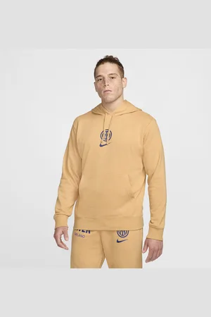 Nike Męska bluza piłkarska z kapturem z dzianiny dresowej Inter Mediolan Club (wersja domowa)