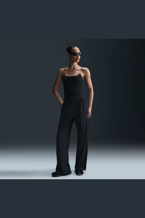 Nike Damskie spodnie z wysokim stanem i luźnymi szerokimi nogawkami Dri-FIT 24.7 PerfectStretch