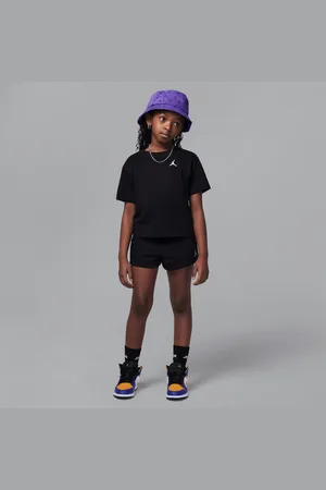 Jordan Dwuczęściowy zestaw z dzianiny ze spodenkami dla małych dzieci Brooklyn Essentials