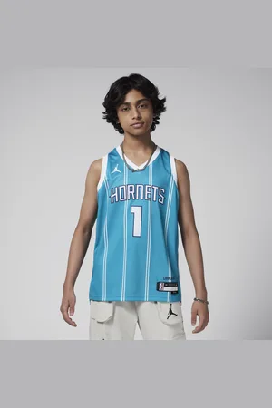 Nike Koszulka dla dużych dzieci (chłopców) Dri-FIT NBA Swingman Charlotte Hornets 2023/24 Icon Edition