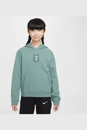 Nike Bluza piłkarska z kapturem dla dużych dzieci Tottenham Hotspur (wersja trzecia)
